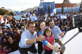 Panistas brindaron su apoyo a la pr&oacute;xima gobernadora de Puebla