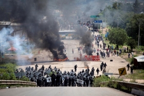Varios muertos y decenas de heridos se dej&oacute; como saldo enfrentamiento violento