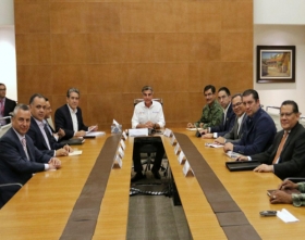 Se reuni&oacute; con el Grupo de Coordinaci&oacute;n Puebla Segura