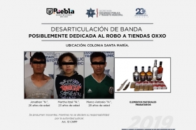 Marco Antonio "N.", Jonathan "N." y Martha Itzel "N.", de 23 a&ntilde;os de edad,