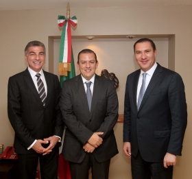 Fueron recibidos en la Ciudad de M&eacute;xico