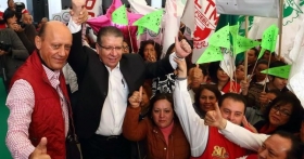 Diversos grupos pri&iacute;stas mostraron su apoyo a Doger Guerrero 
