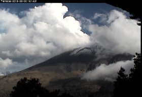 Popocat&eacute;petl registra actividad variable