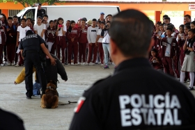 El Gobierno del Estado de Tlaxcala a trav&eacute;s de la CES mantiene acciones con diferentes escuelas para promover una cultura de denuncia y de prevenci&oacute;n