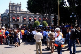 Simulacro a las 13:14 horas del mi&eacute;rcoles 19 de septiembre.
