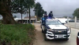 Se registra movilizaci&oacute;n policiaca en la zona   