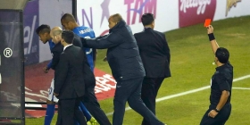 Neymar recibi&oacute; una suspensi&oacute;n de cuatro partidos de la Conmebol.
