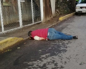 Al lugar arribaron polic&iacute;as municipales de Texmelucan 