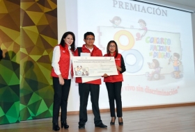  Giovanni Ju&aacute;rez Aquino de 17 a&ntilde;os de edad result&oacute; ganador de la Octava Edici&oacute;n del concurso de dibujo &ldquo;Yo vivo sin Discriminaci&oacute;n&rdquo;