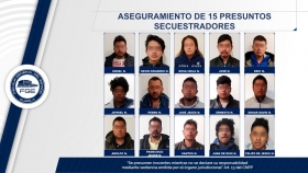 Durante enero, la FISDAI ha liberado a 10 v&iacute;ctimas de secuestro y detenido a 43 presuntos responsables