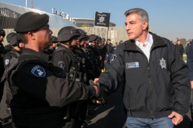 Tony Gali reconoci&oacute; la labor de elementos de los tres niveles de gobierno durante operativo "Encrucijada"