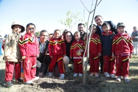 Tambi&eacute;n inaugur&oacute; la feria Eco-educativa en el Centro Escolar Gustavo D&iacute;az Ordaz