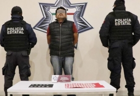 Captura Polic&iacute;a Estatal a presunto distribuidor de droga