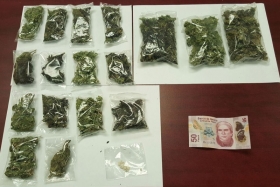 Fue asegurado y puesto a disposici&oacute;n del agente del Ministerio P&uacute;blico,