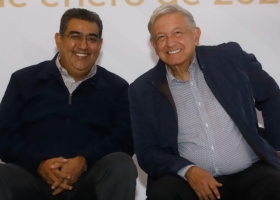 #LOSJUEGOS | Sergio Salom&oacute;n y AMLO, cercan&iacute;a sin intermediarios