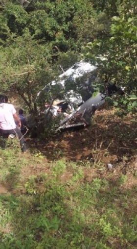 Cae helic&oacute;ptero de PGR