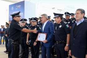 Manecilla Castilla y Tony Gali enfatizaron que Puebla es prioridad para el Cuerpo Policial de la Federaci&oacute;n Mexicana