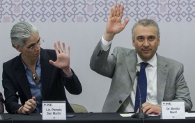 No guayaberas y cero contacto f&iacute;sico, determina el INE para tercer debate