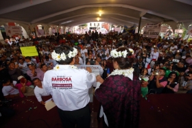 Confianza y la lealtad de Morena estar&aacute; hasta el final con Miguel Barbosa, Mario Bracamonte