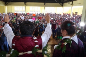 Asegur&oacute; sentirse motivado por promover una nueva clase pol&iacute;tica que sea honesta
