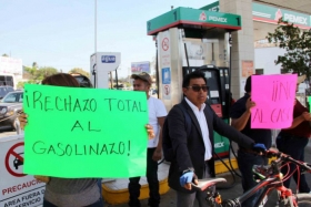 Poblaci&oacute;n en general rechaza los gasolinazos en M&eacute;xico