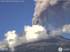 Sem&aacute;foro de Alerta Volc&aacute;nica en Amarillo Fase 2