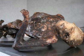 Momia del Citlalt&eacute;petl fue trasladada a Tehuac&aacute;n