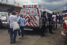 Cruz Roja atendi&oacute; a los dos heridos   
