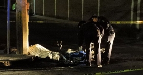 El hombre termin&oacute; con la mitad del cuerpo calcinado