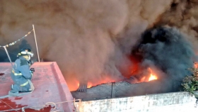 Autoridades controlaron el fuego y se espera que en las pr&oacute;ximas horas quede sofocado en su totalidad 