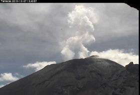 Imagen actual del volc&aacute;n