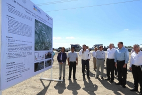 La inversi&oacute;n fue de 855.6 millones de pesos e incluy&oacute; la ampliaci&oacute;n de 2 a 4 carriles
