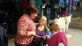Ana Tere Aranda Orozco: &ldquo;Nosotros estamos haciendo una campa&ntilde;a de contacto y de cercan&iacute;a con la gente&rdquo;