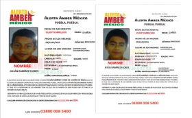 Se solicita su apoyo para localizar a los ni&ntilde;os Jes&uacute;s y Juli&aacute;n Ram&iacute;rez Flores