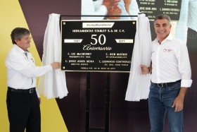 Asisti&oacute; al 50 aniversario de Stanley Black &amp; Decker.