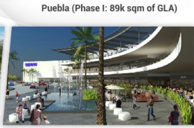 El centro comercial se ubicar&aacute; al norte de la ciudad de Puebla