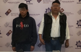 Detenidos en Tehuac&aacute;n por presunto robo de veh&iacute;culos
