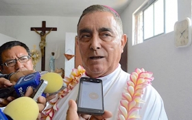Salvador Rangel Mendoza, obispo de la di&oacute;cesis Chilpancingo-Chilapa, 