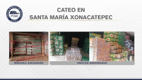 Recuperan m&aacute;s de mil cajas de cerveza en Xonacatepec