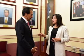 Rivera Vivanco present&oacute; a la instituci&oacute;n universitaria su plan de trabajo Ciudad Incluyente 