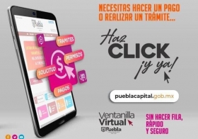 Presenta Ayuntamiento de Puebla campa&ntilde;a &ldquo;Haz click &iexcl;y ya!&rdquo;