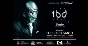 Cien A&ntilde;os. Santo, El enmascarado de plata