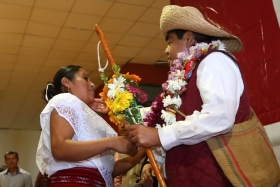 El precandicato dijo sentirse orgulloso de la poblaci&oacute;n ind&iacute;gena de esta regi&oacute;n