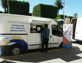 Unidades m&oacute;viles de licencia