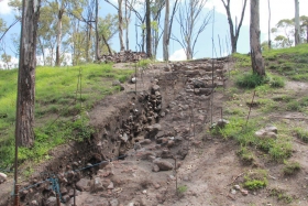 El INAH realiza trabajos de exploraci&oacute;n y conservaci&oacute;n de la zona arqueol&oacute;gica 