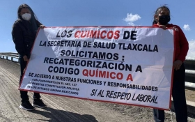 Amagan qu&iacute;micos de #Tlaxcala con paralizar labores del laboratorio estatal
