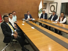 Tambi&eacute;n estuvieron presentes el Secretario General del SNTE Secci&oacute;n 23, Alejandro Ariza y el Secretario General del SNTE Secci&oacute;n 51, Jaime Garc&iacute;a