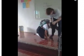 El video ha causado indignaci&oacute;n en redes sociales 