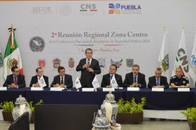 Autoridades federales reconocieron la pol&iacute;tica de seguridad que se desarrolla en Puebla