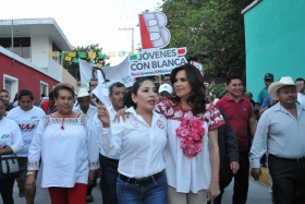 Recuperar dignidad, respeto y libertad ofrece Blanca Alcal&aacute;